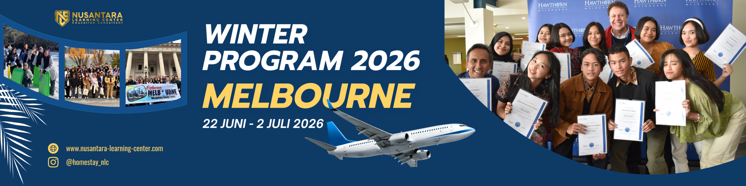 Winter Program to Melbourne